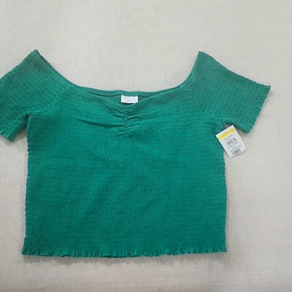 Abound snocke off the shoulder top.